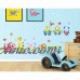 Animals Train Wall Stickers Nursery Decor Baby Kids Art Mural Removable   131932227425
